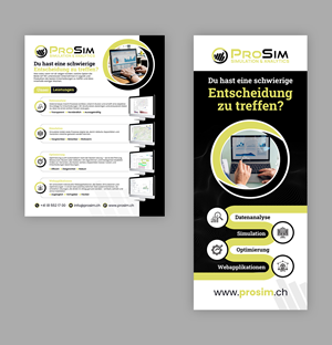 Flyer Design by debdesign for ProSim GmbH | Design: #37096203