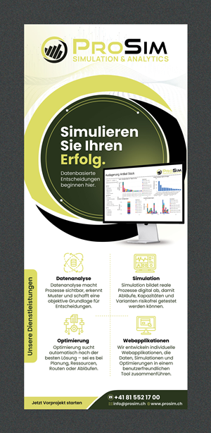 Flyer Design by Stan$oul for ProSim GmbH | Design: #37091961