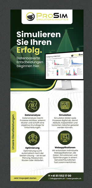 Flyer Design by Stan$oul for ProSim GmbH | Design: #37092486