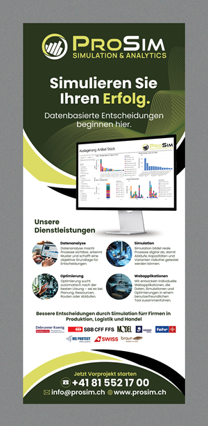 Flyer Design by Stan$oul for ProSim GmbH | Design: #37095298