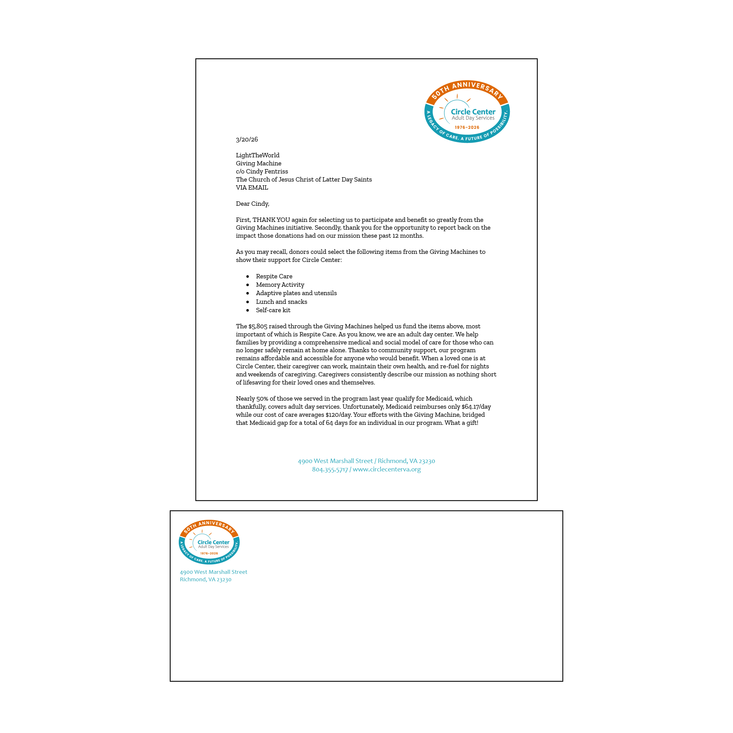 Logo Design by Aljune Castro Designs for Circle Center Adult Day Services | Design #37112251