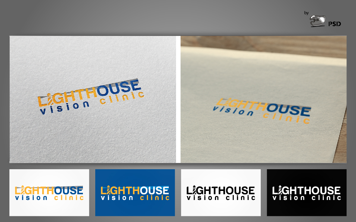 Logo Design by byPSD for Lighthouse Vision Clinic | Design #3178397