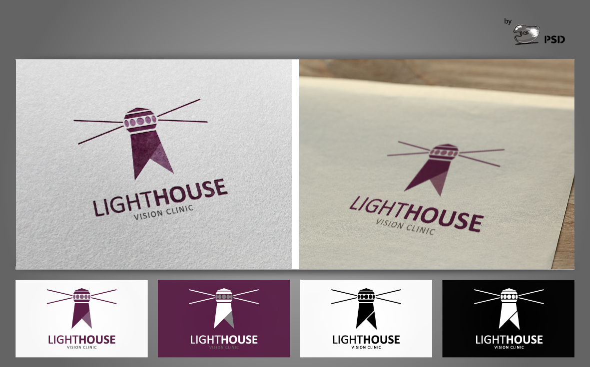 Logo Design by byPSD for Lighthouse Vision Clinic | Design #3178398