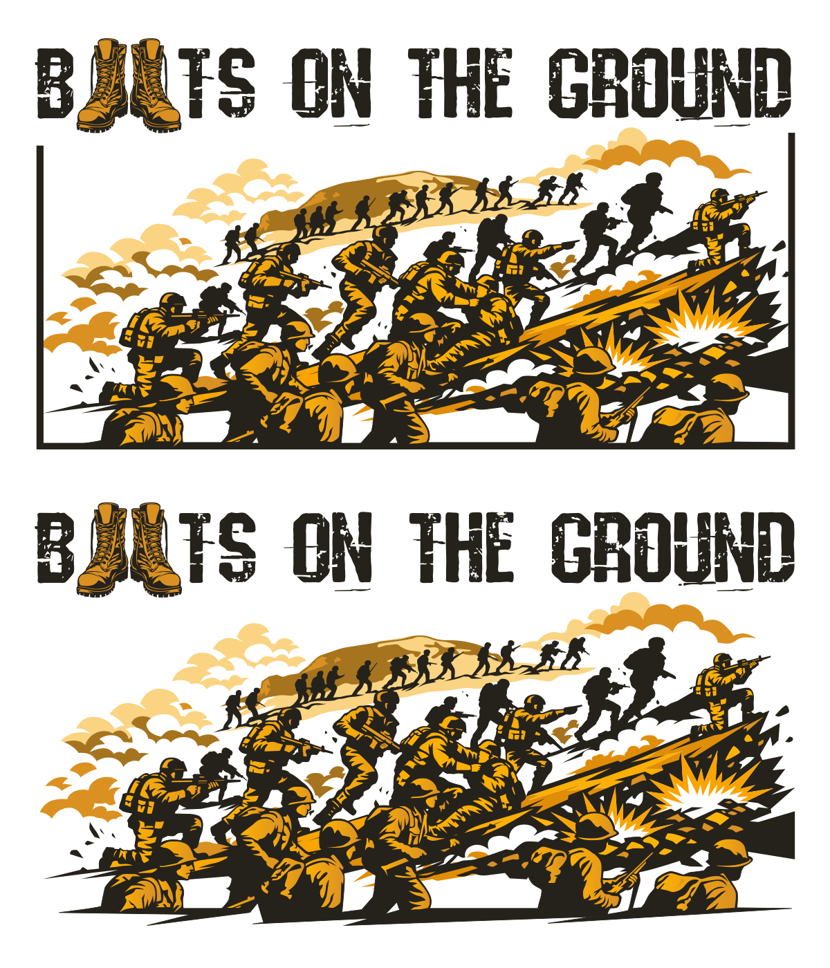 Apparel Design by StudioD™ for Devil Dog Warrior | Design #37113123