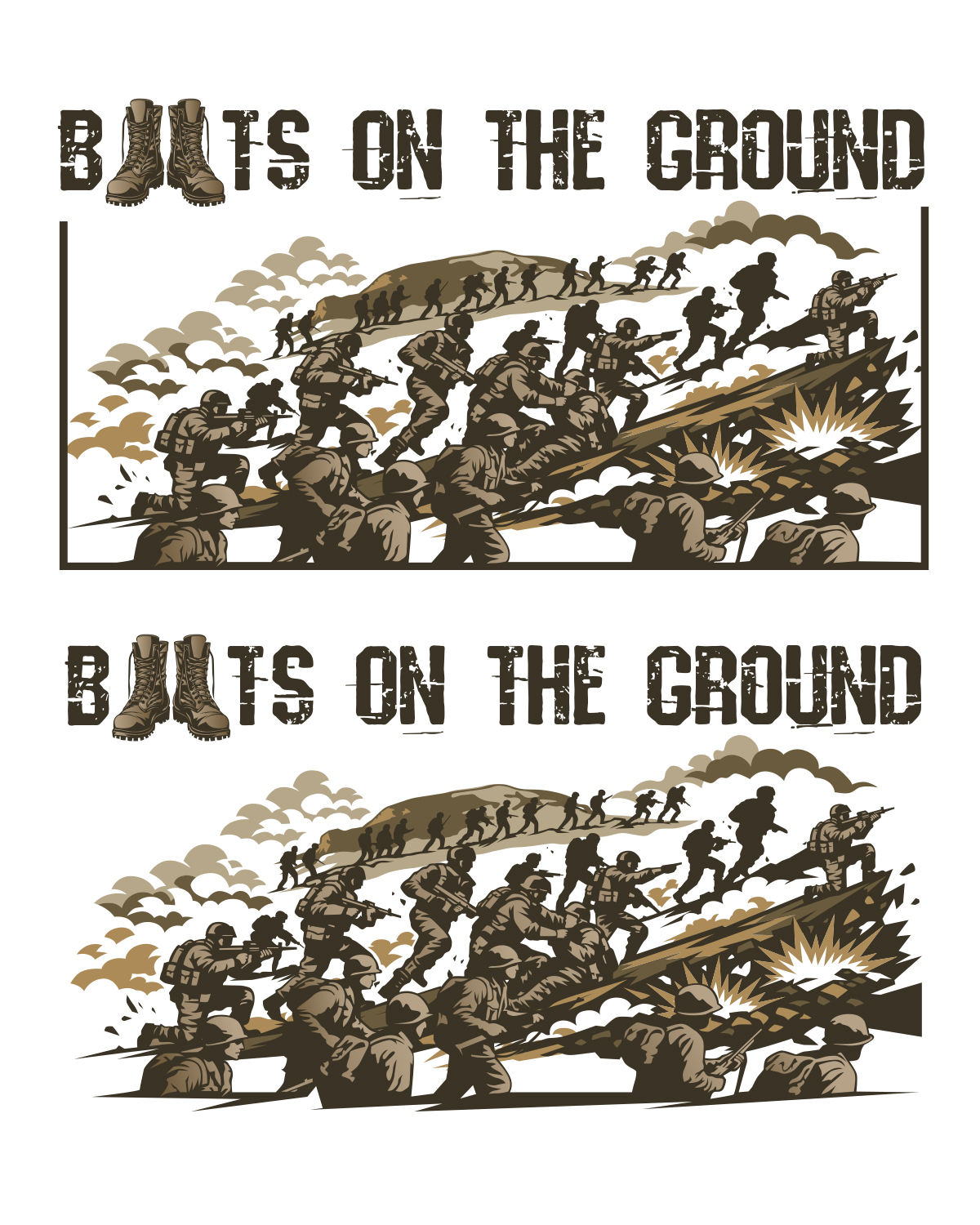 Apparel Design by StudioD™ for Devil Dog Warrior | Design #37117493