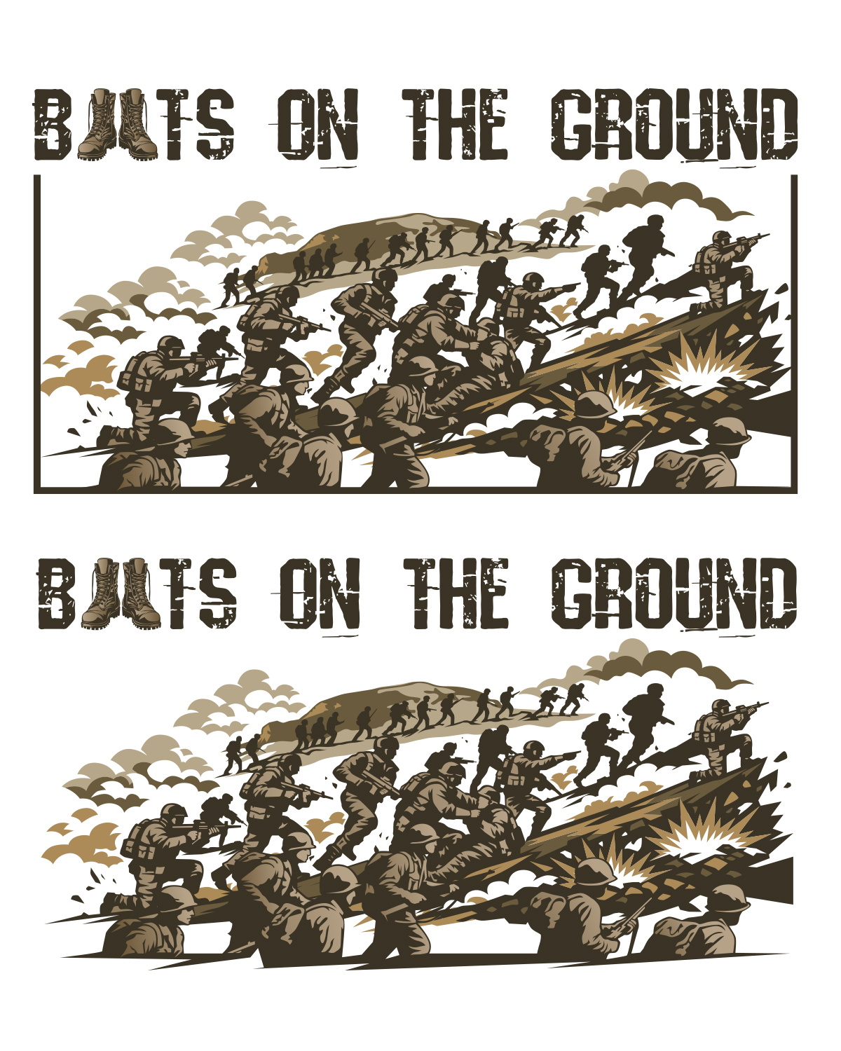 Apparel Design by StudioD™ for Devil Dog Warrior | Design #37117519