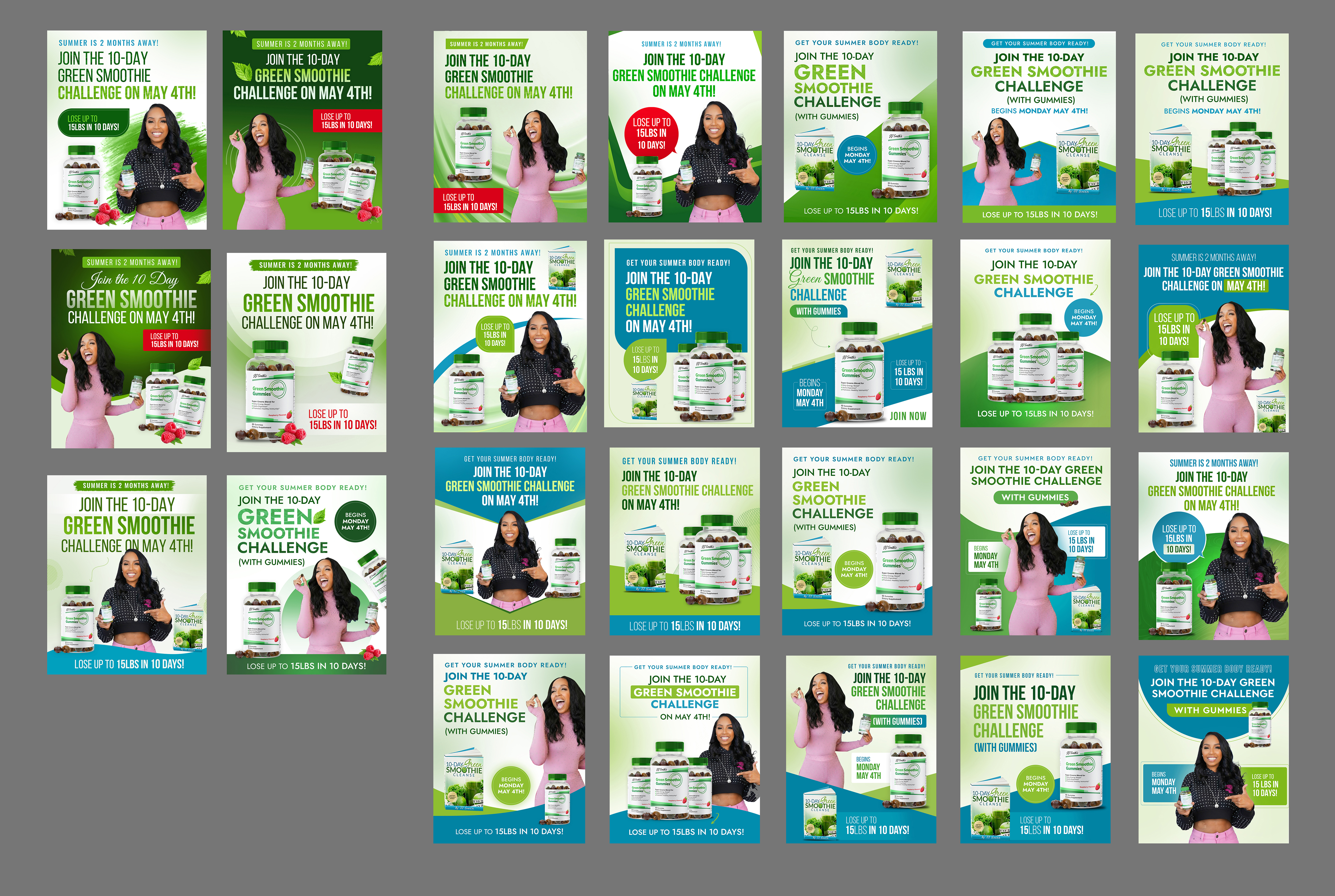 Banner Ad Design by Blue Sparrow for Adiva+Publishing | Design #37106300