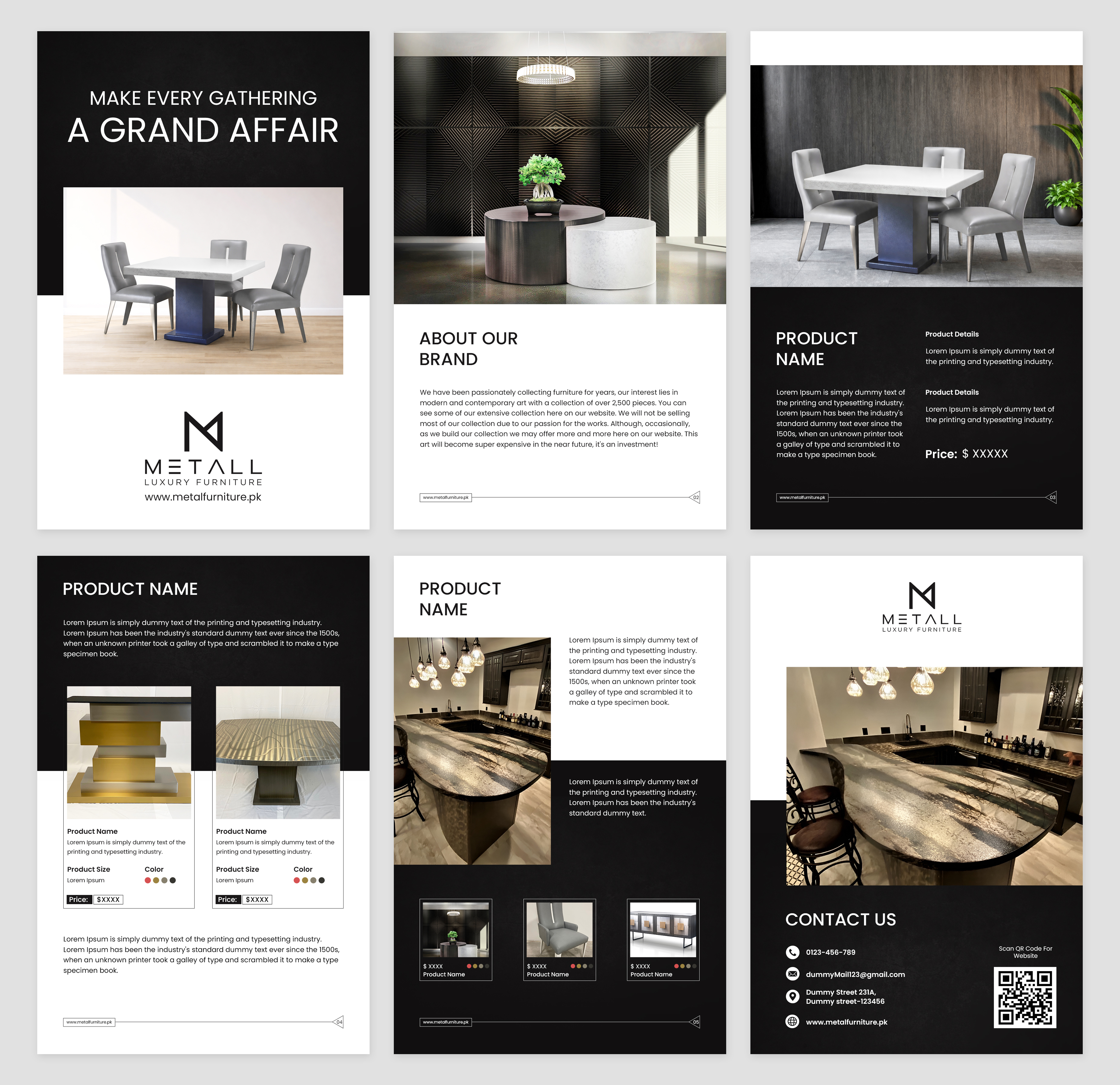 Merchandize Design by SAI DESIGNS for Metall Furniture  | Design #37111277