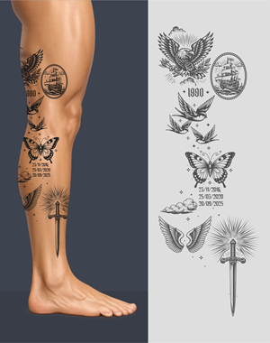 Tattoo Design by erikdesign