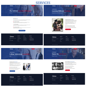 Web Design by Nitin525 for Onpoint Prep | Design: #37136707
