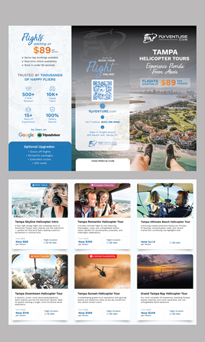 Flyer Design by thedesignstar for flyVENTURE, LLC | Design: #37109556