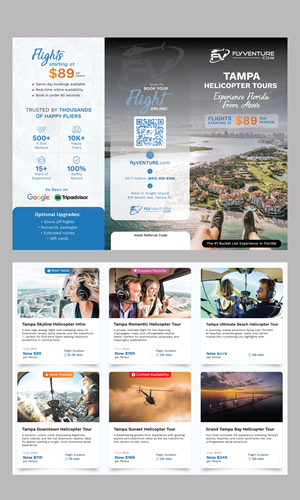 Flyer Design by thedesignstar for flyVENTURE, LLC | Design: #37109569