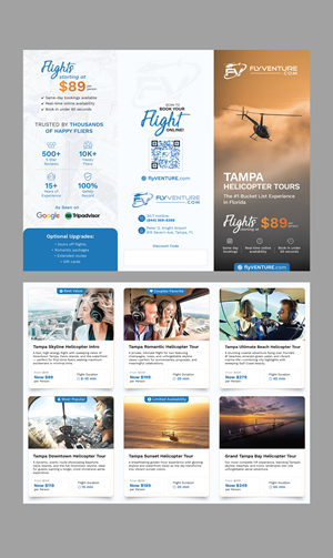 Flyer Design by thedesignstar for flyVENTURE, LLC | Design: #37114627