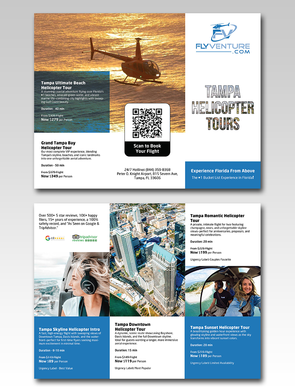 Flyer Design by YourLogoMaster for flyVENTURE, LLC | Design #37112258