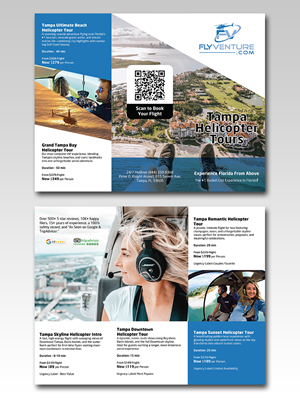 Flyer Design by YourLogoMaster for flyVENTURE, LLC | Design: #37112259