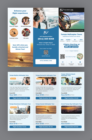 Flyer Design by pb for flyVENTURE, LLC | Design: #37112203