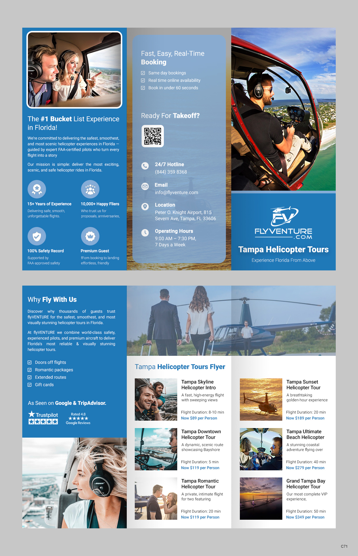 Flyer Design by pb for flyVENTURE, LLC | Design #37112204