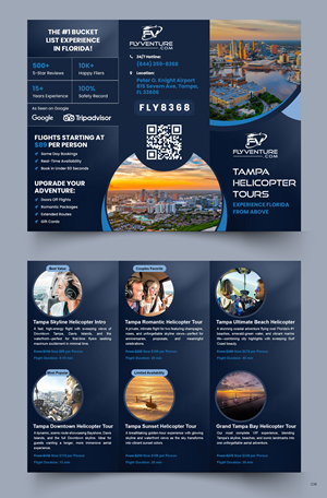 Flyer Design by pb for flyVENTURE, LLC | Design: #37112206