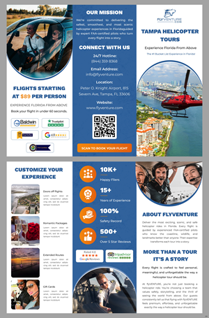 Flyer Design by pb for flyVENTURE, LLC | Design: #37112214