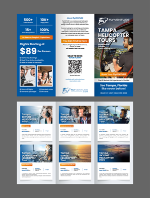 Flyer Design by 3Guys for flyVENTURE, LLC | Design: #37105814