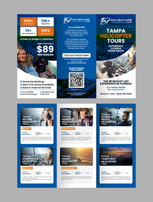 Flyer Design by 3Guys for flyVENTURE, LLC | Design: #37113189