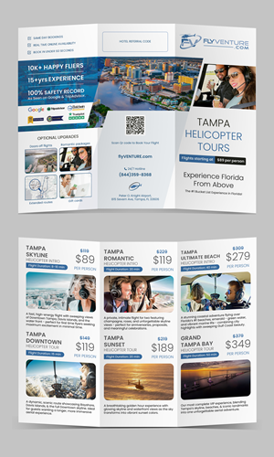 Flyer Design by saurov for flyVENTURE, LLC | Design: #37111149