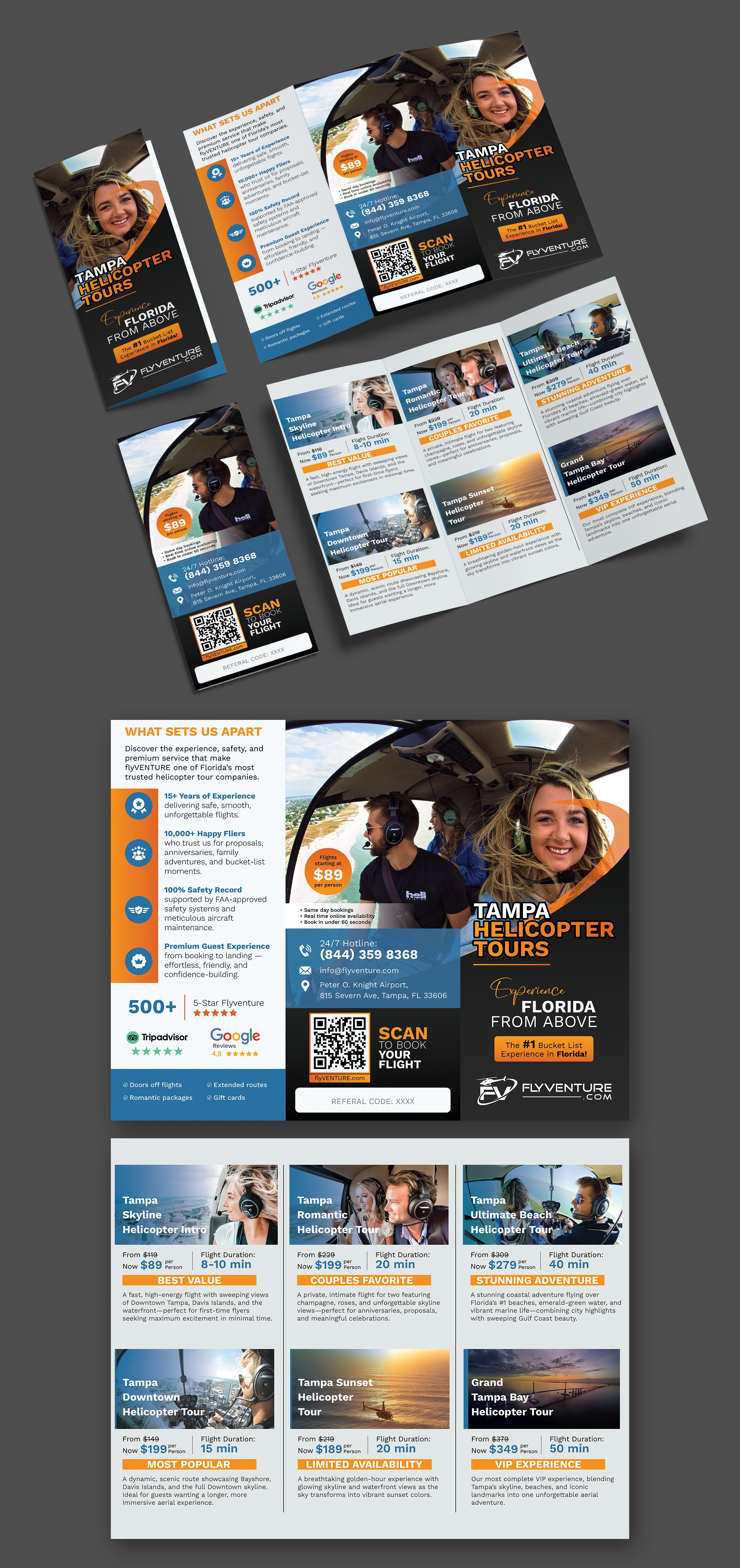 Flyer Design by Impressive Designs for flyVENTURE, LLC | Design #37111134