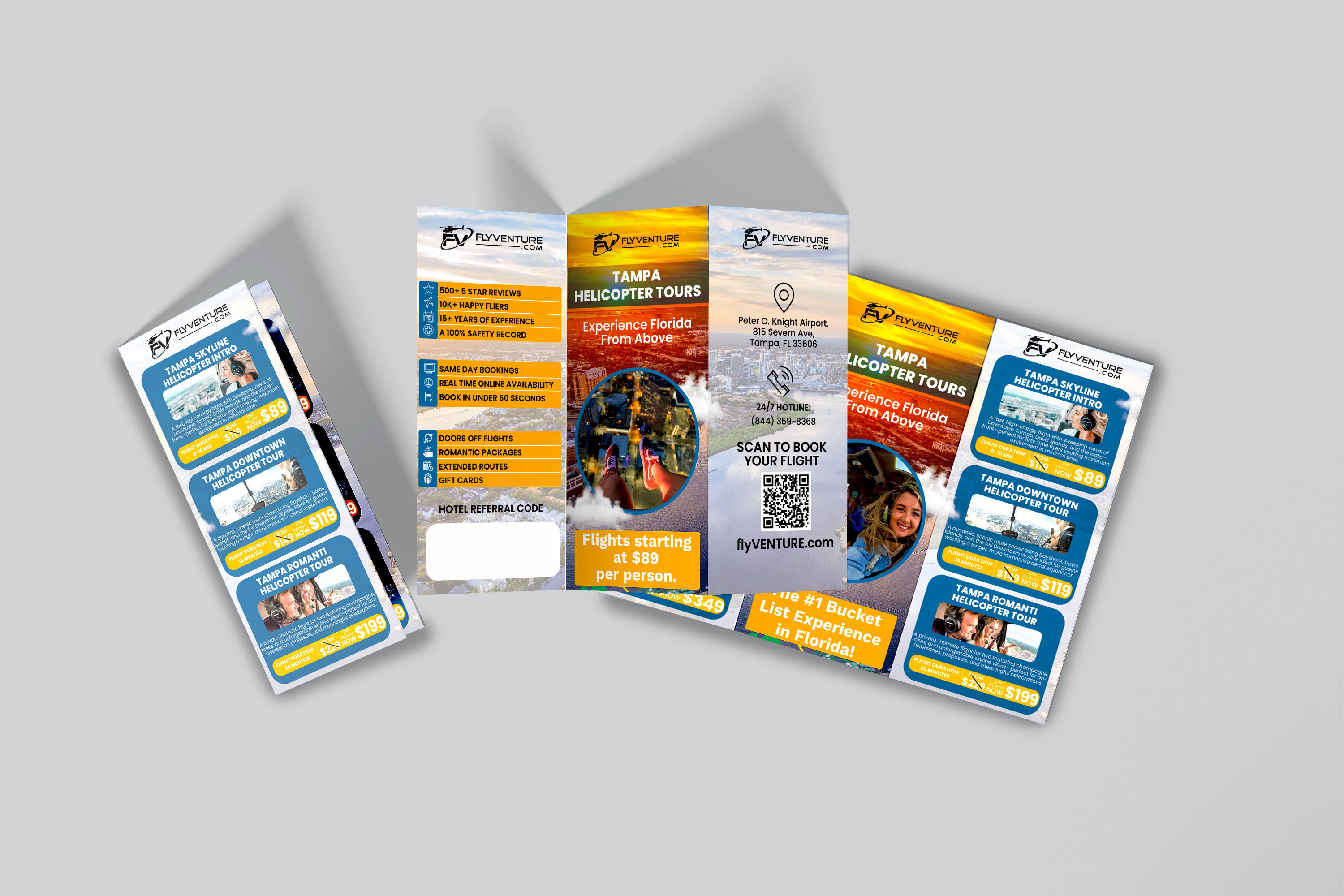 Flyer Design by Gulsher for flyVENTURE, LLC | Design #37112997