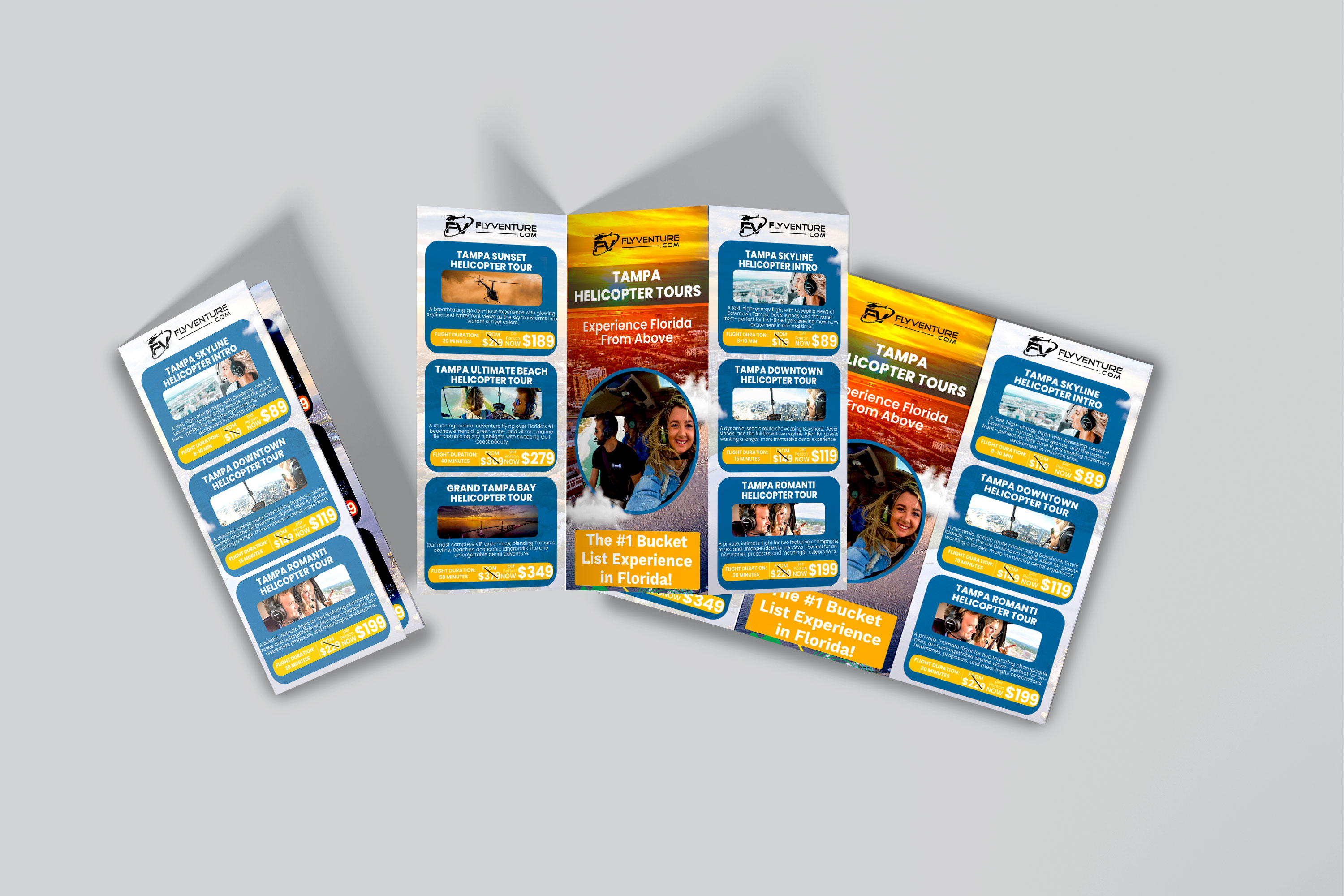 Flyer Design by Gulsher for flyVENTURE, LLC | Design #37112998