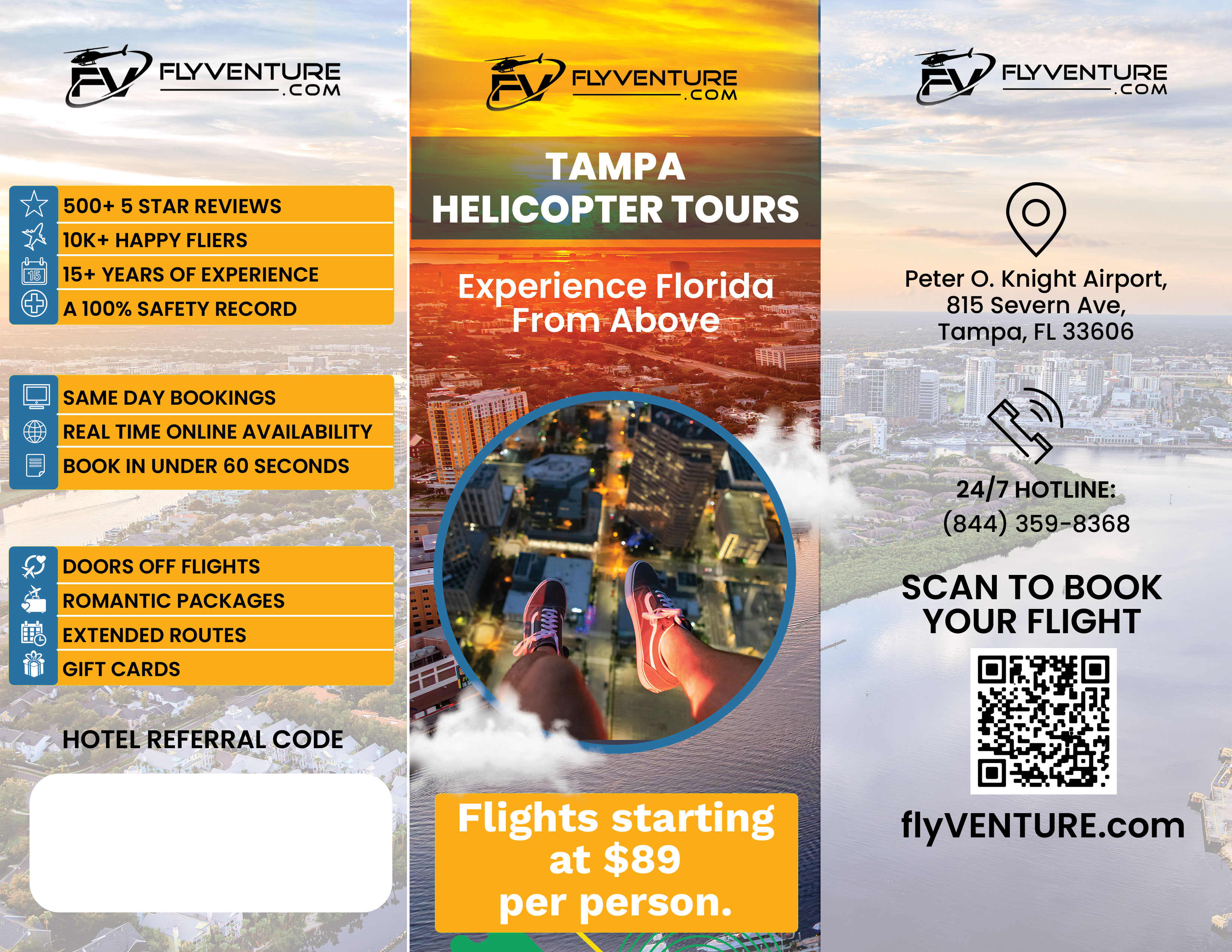 Flyer Design by Gulsher for flyVENTURE, LLC | Design #37113000