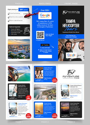 Flyer Design by Graphic Guy for flyVENTURE, LLC | Design #37112917