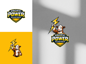 Custom Mascot Logo Design for Electrical Company