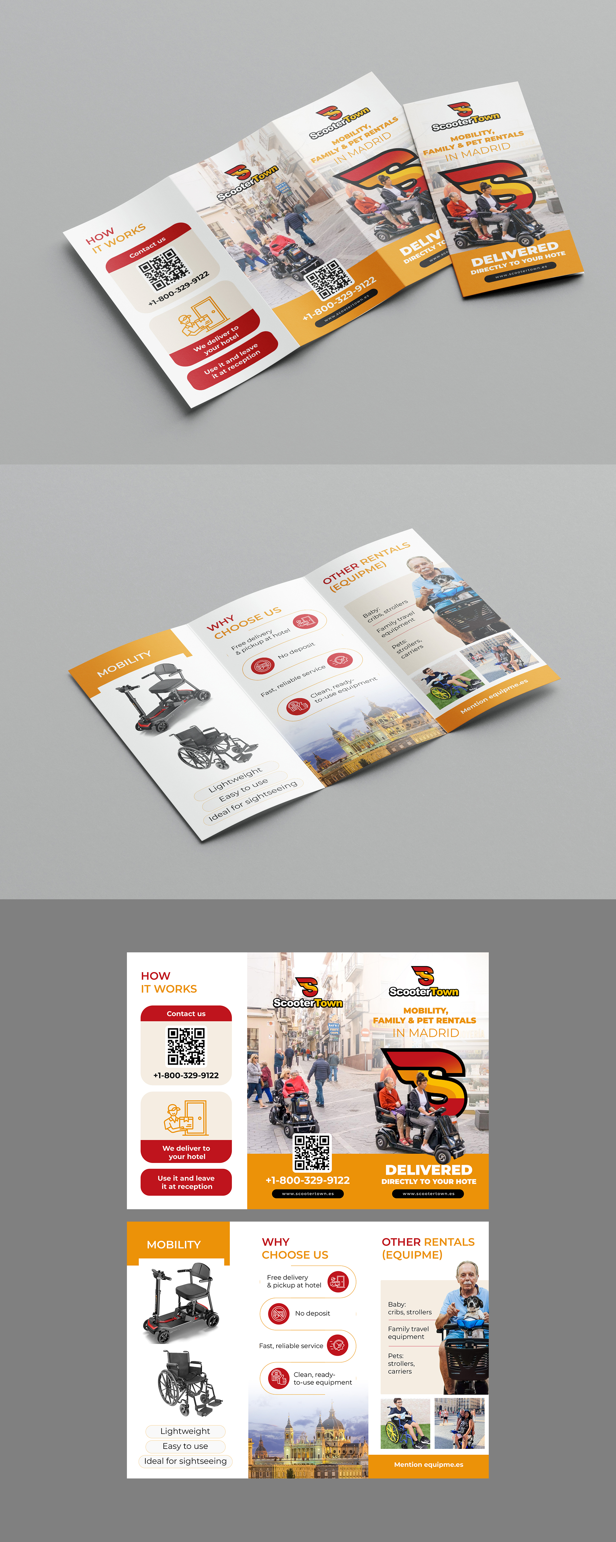 Flyer Design by Design Motion for Scooter Town | Design #37119593