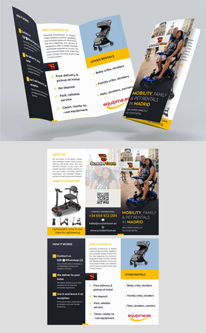 Flyer Design by erikdesign for Scooter Town | Design #37126518