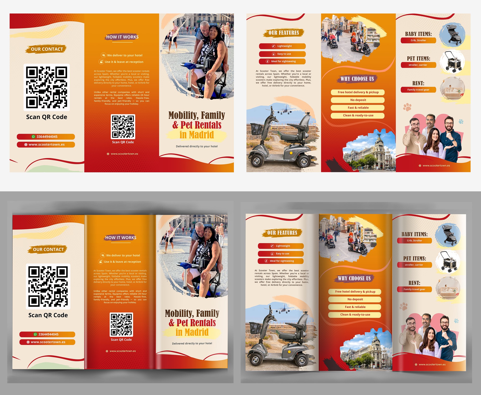 Flyer Design by Ascinate for Scooter Town | Design #37124757