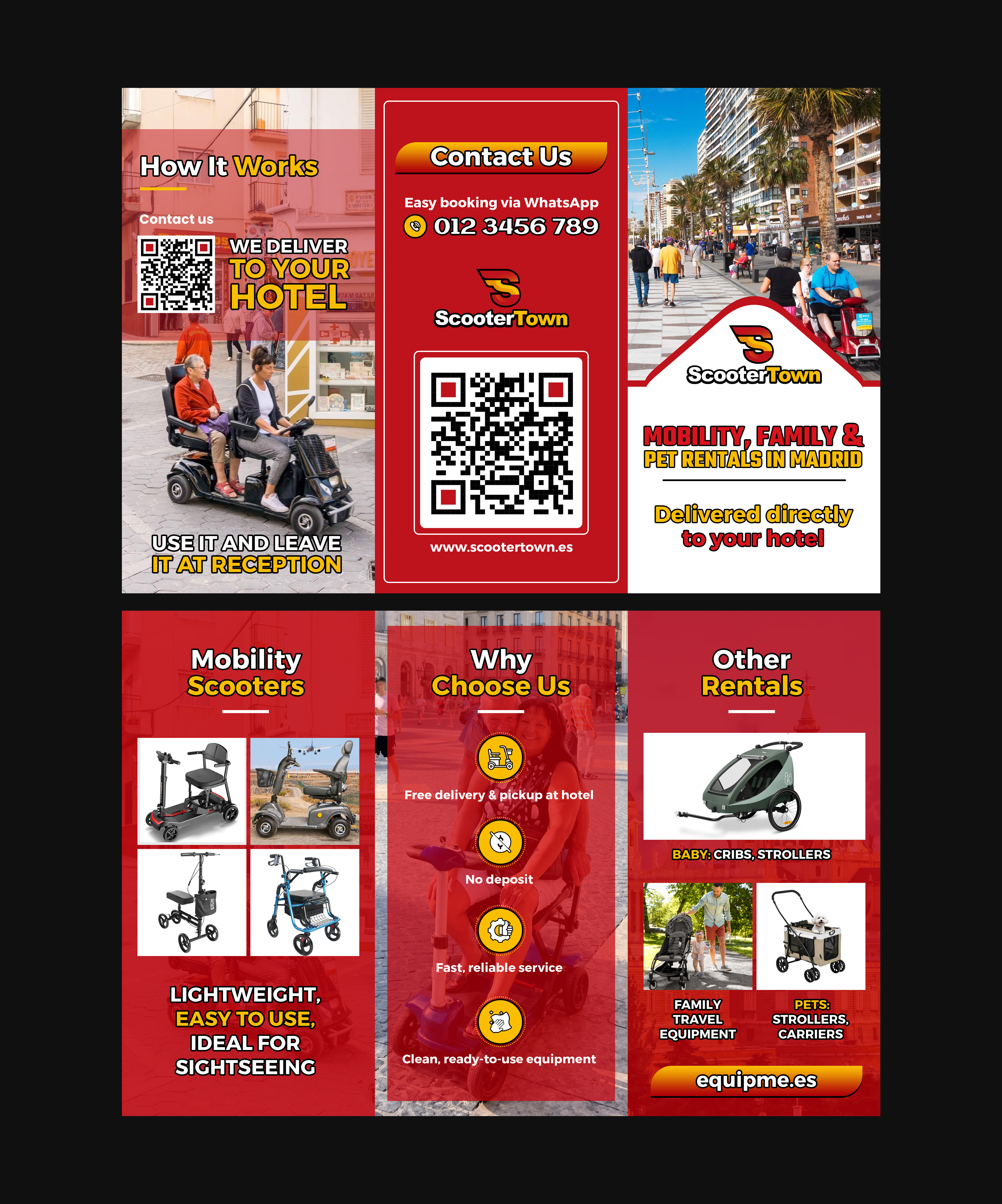 Flyer Design by Creations Box 2015 for Scooter Town | Design #37120066