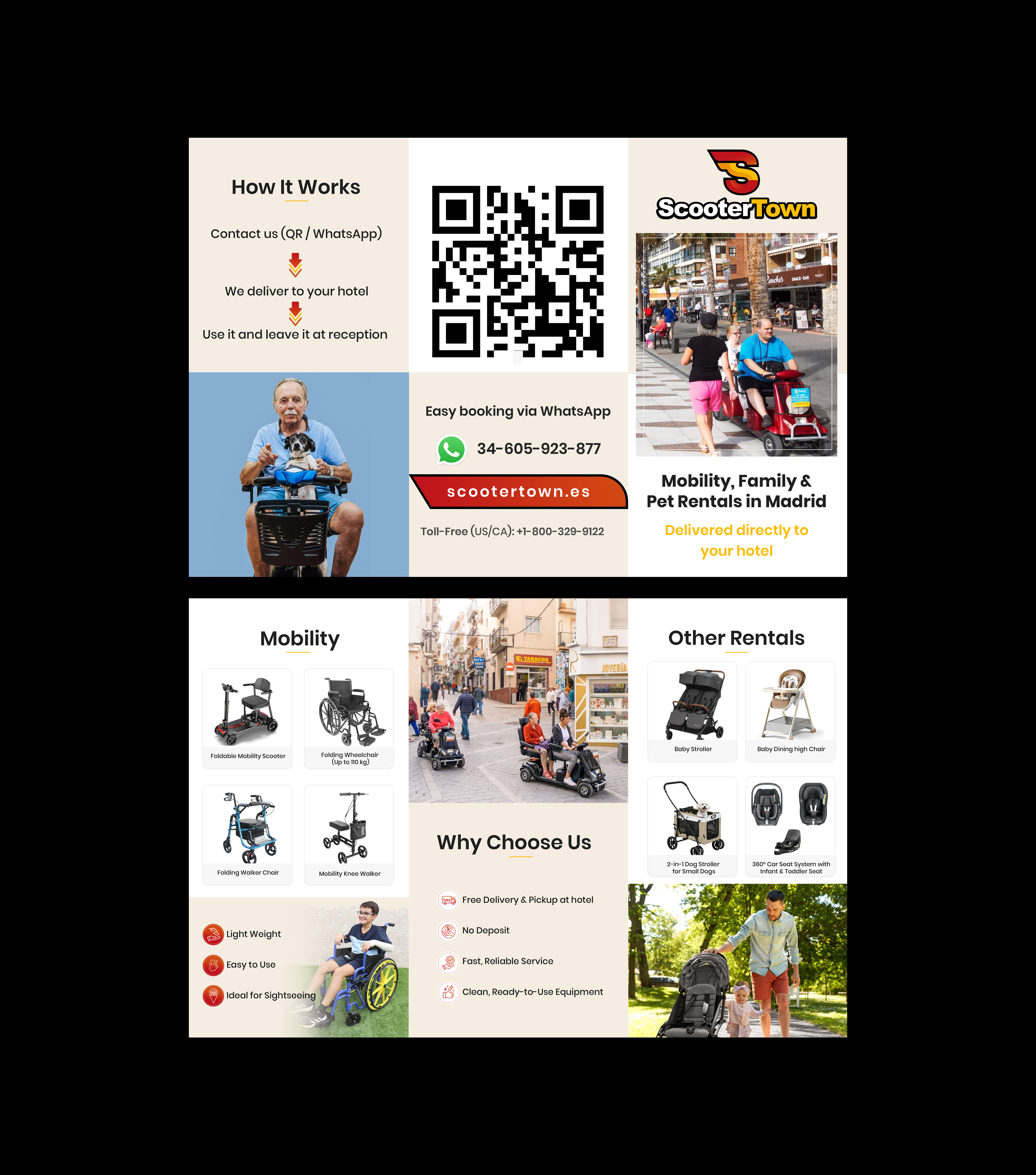 Flyer Design by Creations Box 2015 for Scooter Town | Design #37120068