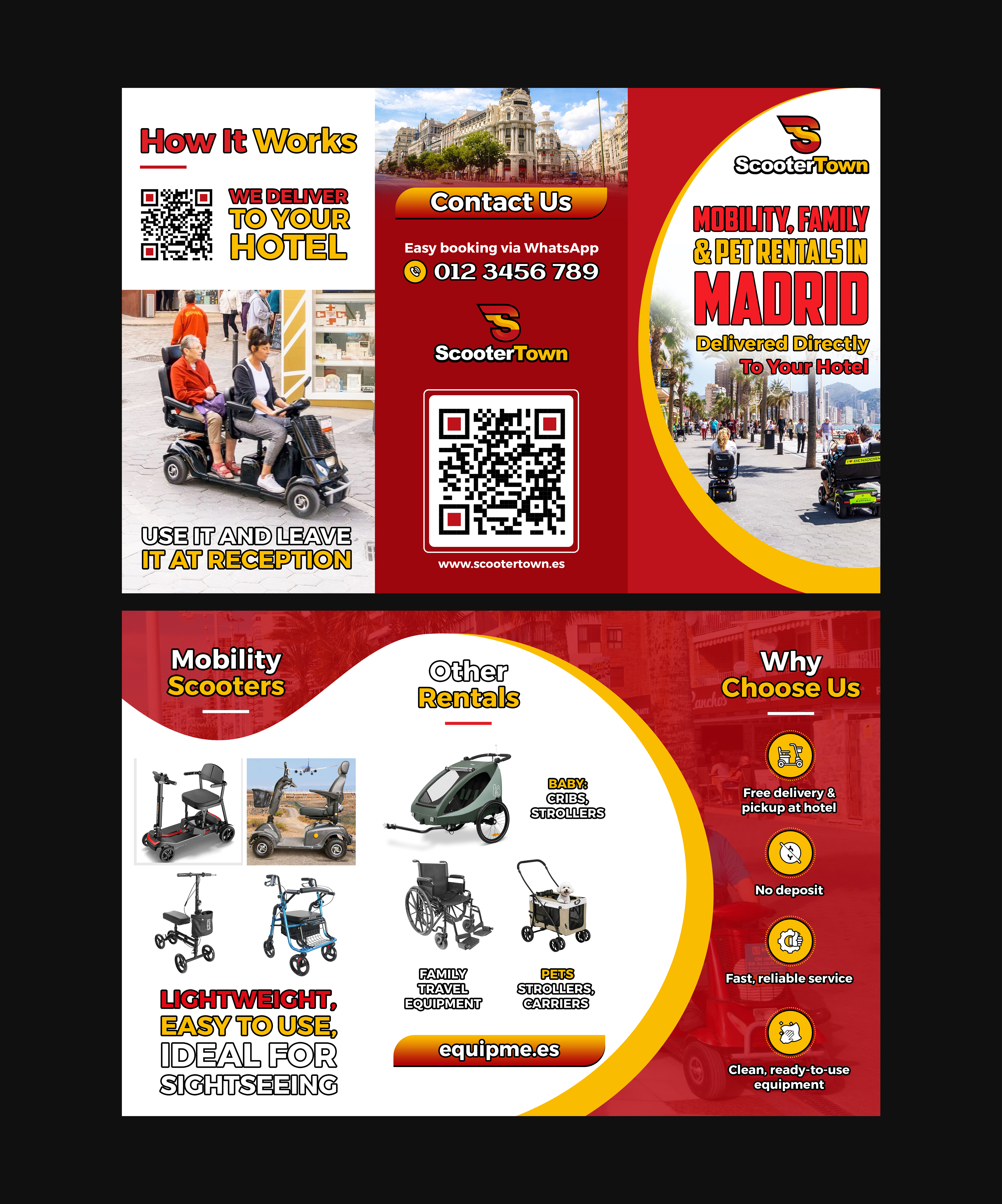 Flyer Design by Creations Box 2015 for Scooter Town | Design #37125260