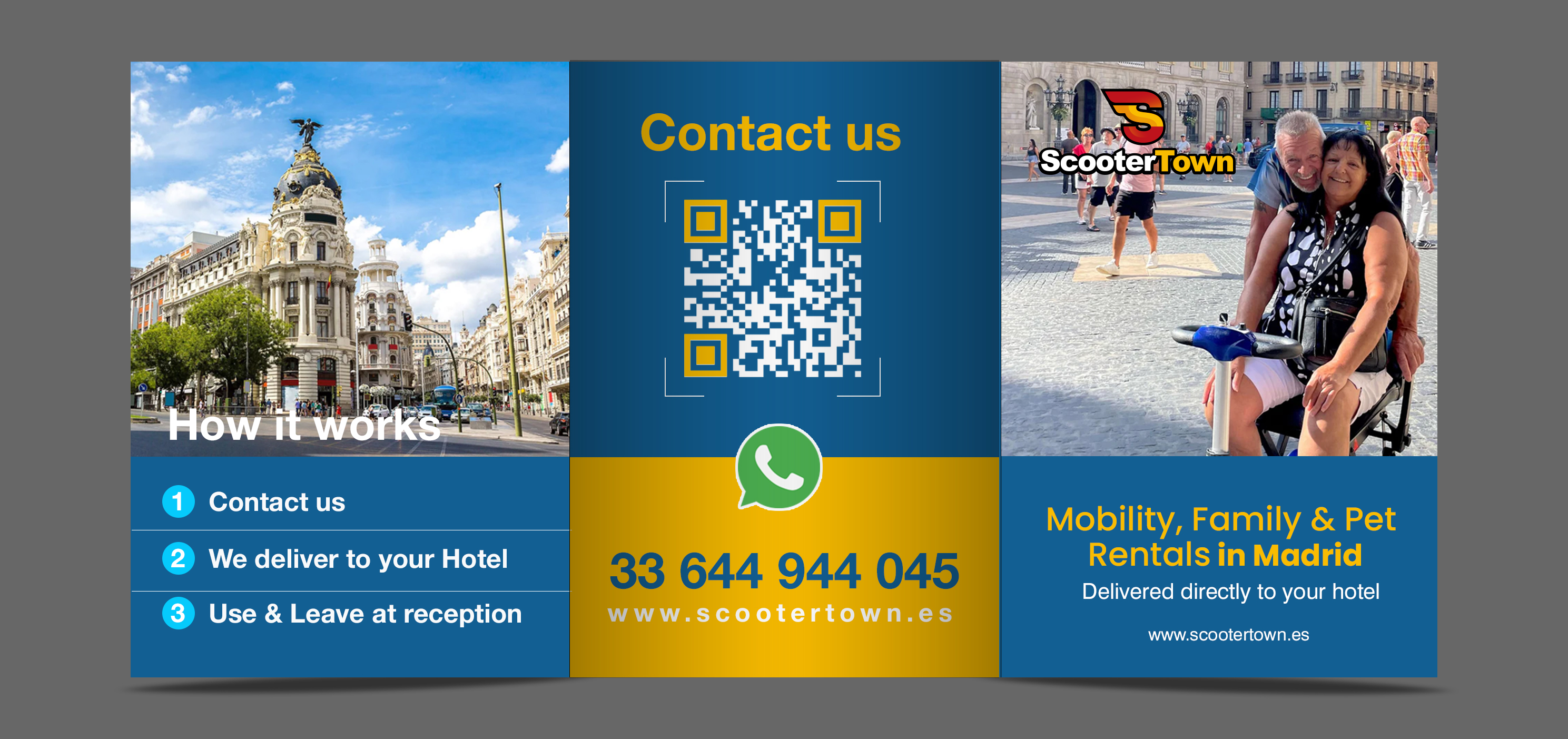 Flyer Design by chandrayaan.creative for Scooter Town | Design #37123983