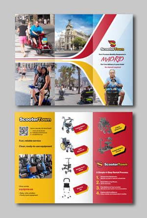 Diseño de Flyer por saurov para Scooter Town | Diseño: #37121390