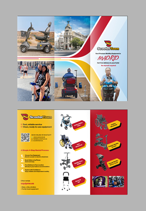 Diseño de Flyer por saurov para Scooter Town | Diseño: #37123113