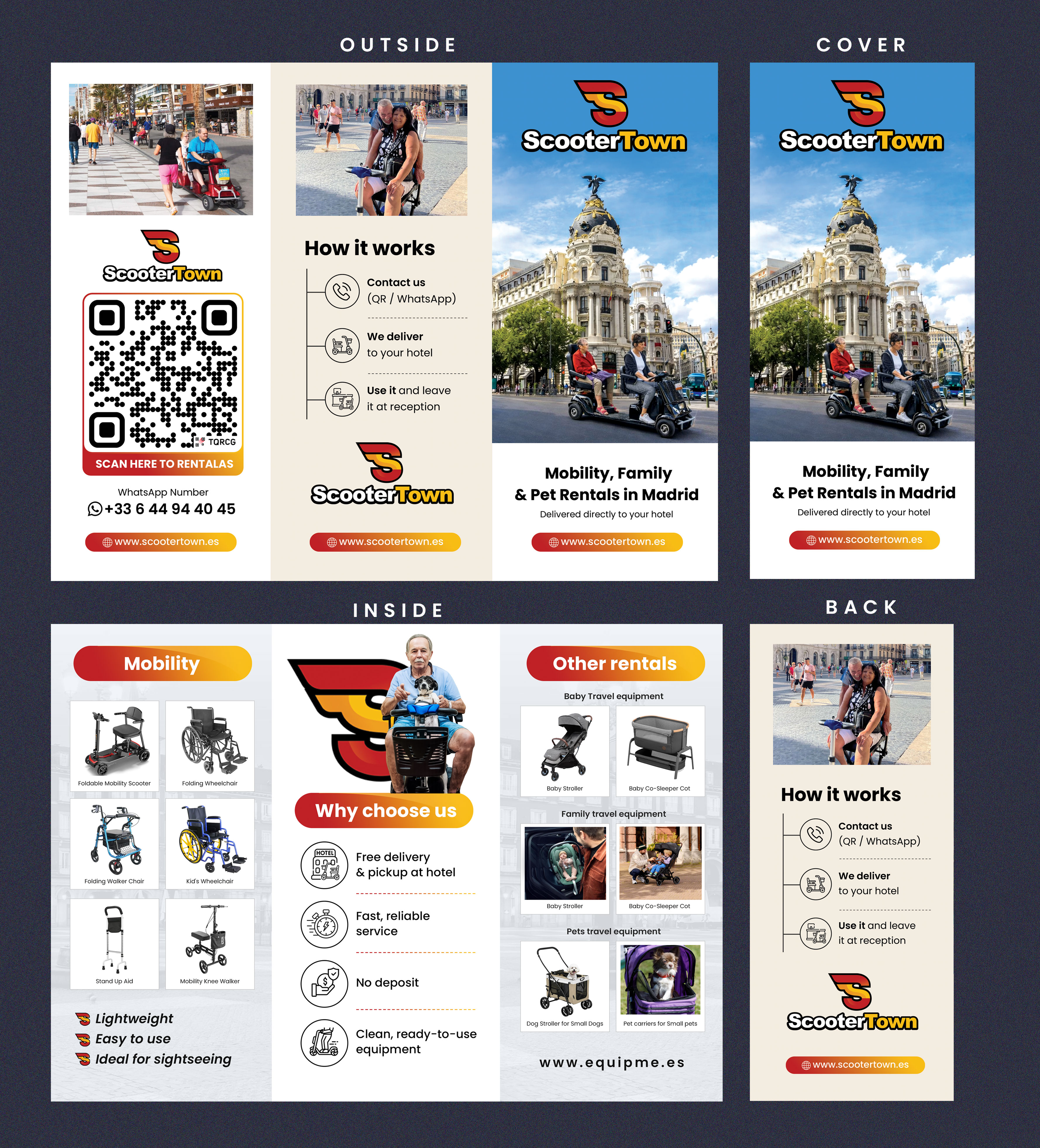 Flyer Design by Stan$oul for Scooter Town | Design #37119135