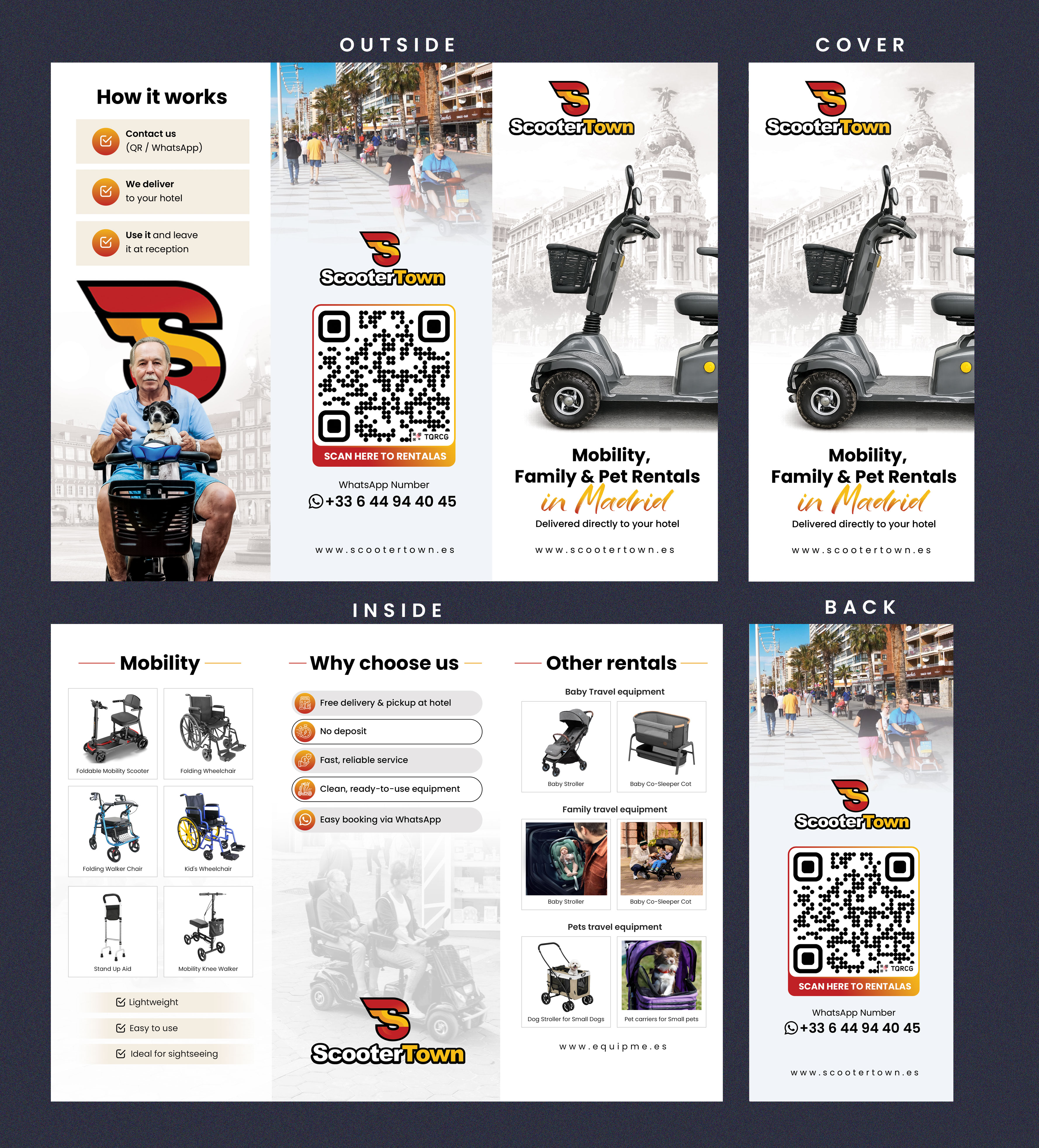 Flyer Design by Stan$oul for Scooter Town | Design #37119542