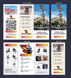 Flyer Design by Stan$oul for Scooter Town | Design: #37119846