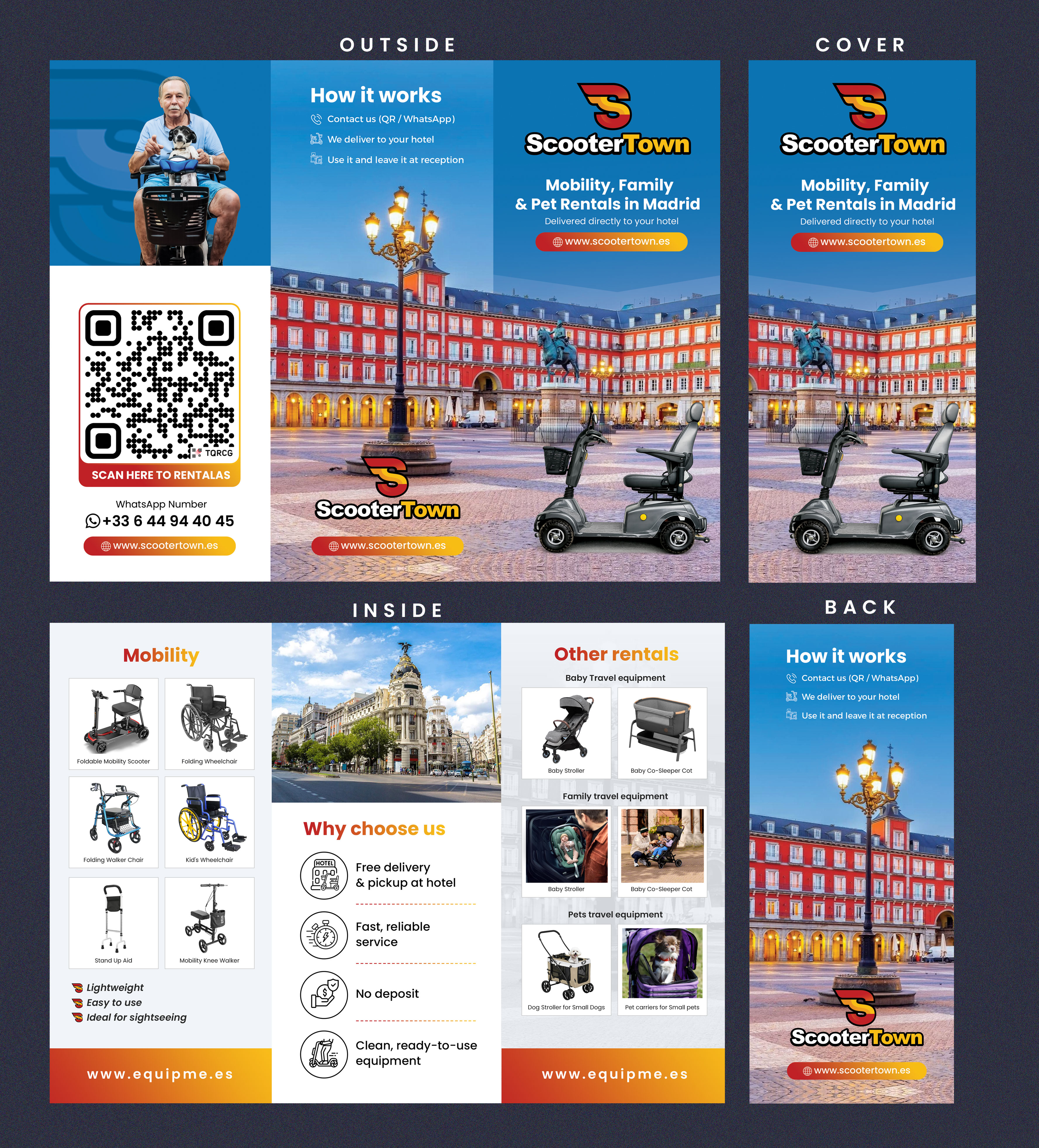 Flyer Design by Stan$oul for Scooter Town | Design #37133134