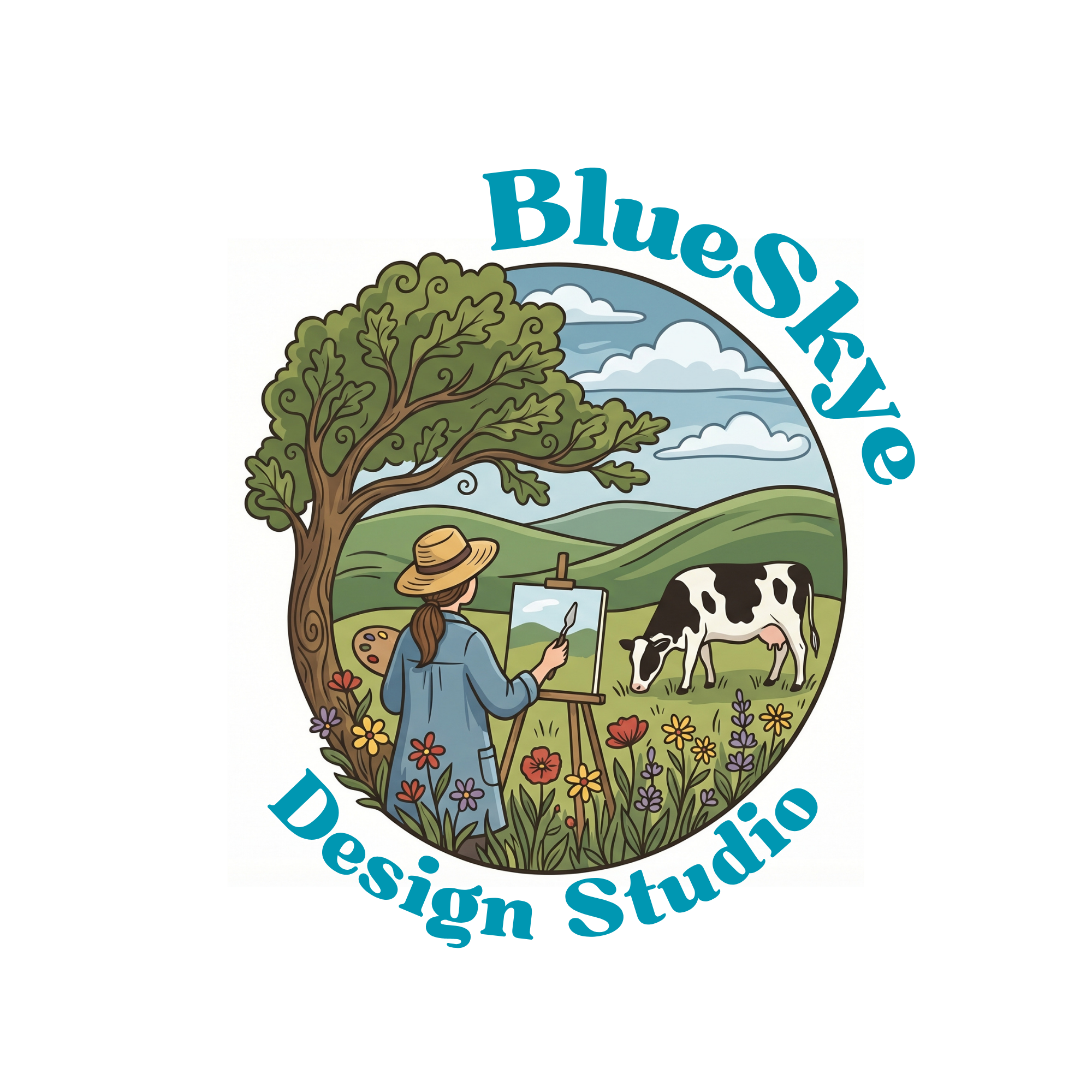 Logo Design by masterpiece21 for Blueskye Design Studio | Design #37134359