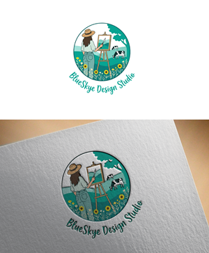 Logo Design by RA-bica for Blueskye Design Studio | Design: #37136971