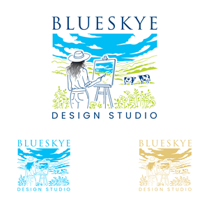 Logo Design by John Mark Arts for Blueskye Design Studio | Design: #37137545