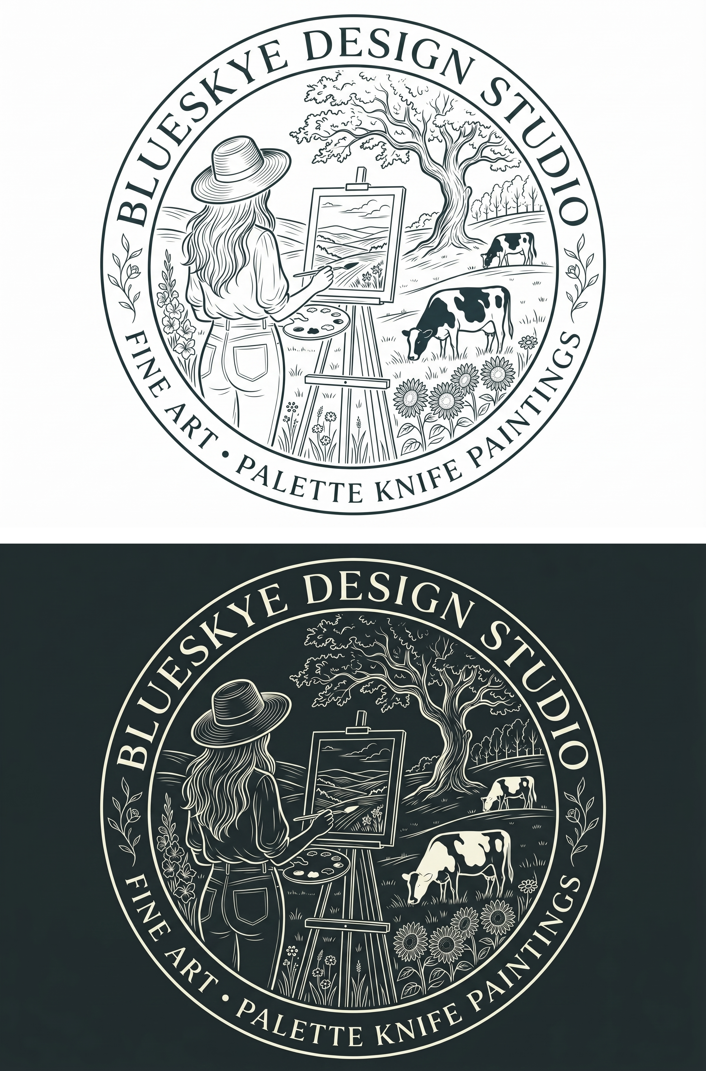 Logo Design by designs by Dylan for Blueskye Design Studio | Design #37134416