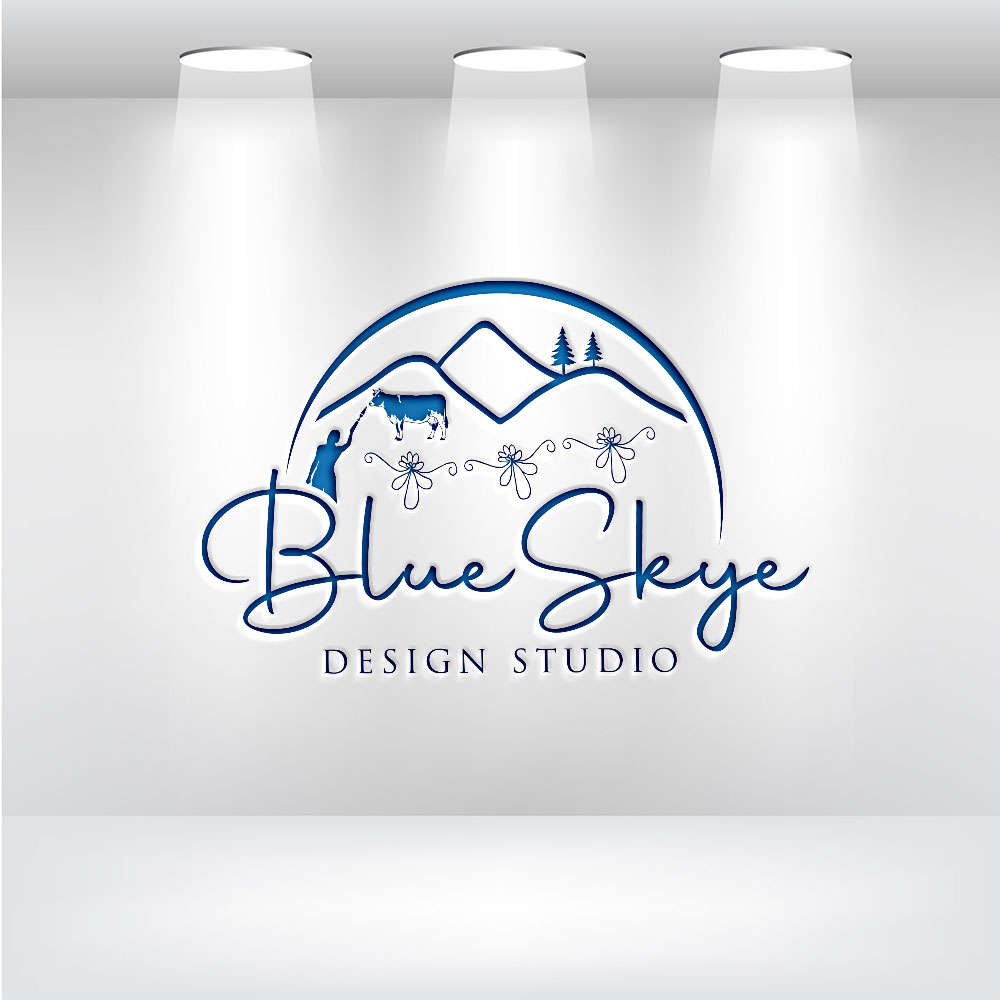 Logo Design by @MKR for Blueskye Design Studio | Design #37134384
